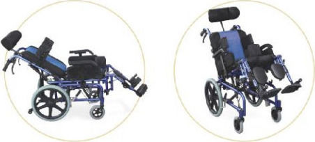 Alfa Care Ac57 Kinder Rollstuhl Besondere Art 40cm AC-57 Blaue