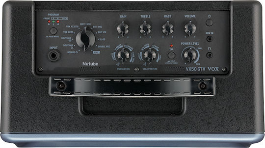 Vox VX50 GTV Combo Ενισχυτής Ηλεκτρικής Κιθάρας 1 x 8" 50W Γκρι