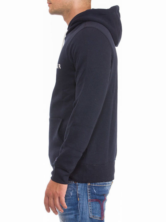Sweatshirt with Hood Navy