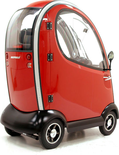 Shoprider MAXI CAB 889XLSBN-CABIN Rollstuhl Scooter 0811106 Rote