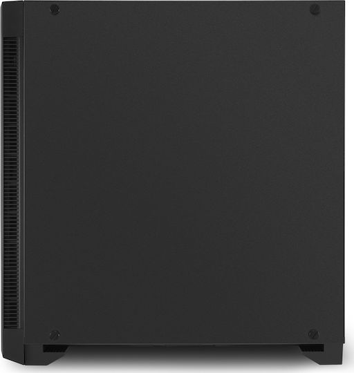 Sharkoon Elite Shark CA200G Gaming Midi Tower Κουτί Υπολογιστή με Πλαϊνό Παράθυρο και RGB Φωτισμό Μαύρο