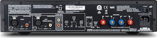 Nad C 268 Power Amplifier Hi-Fi Amplifier Stereo 80W/4Ω 80W/8Ω Black