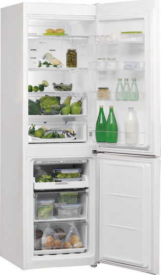 Whirlpool Combină frigorifică 343lt Total NoFrost Î191.2xL59.6xA67.8cm. Alb W7 821O W
