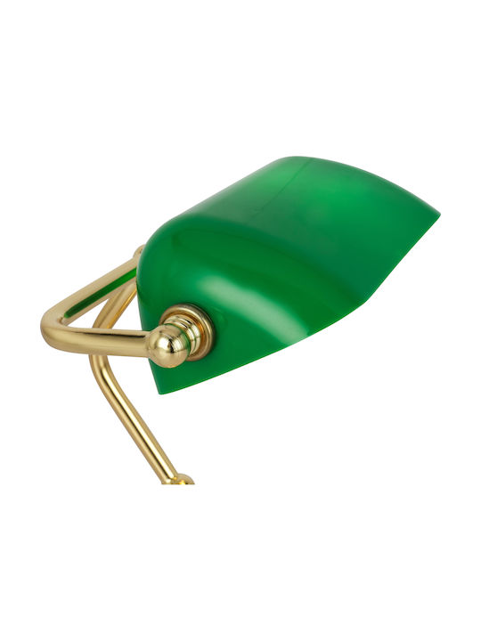 Globo Lighting Office Lamp for Socket E14 in Green Color