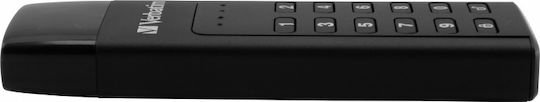 Verbatim Keypad Secure 64GB USB 3.1 Стик с връзка USB-C Черен