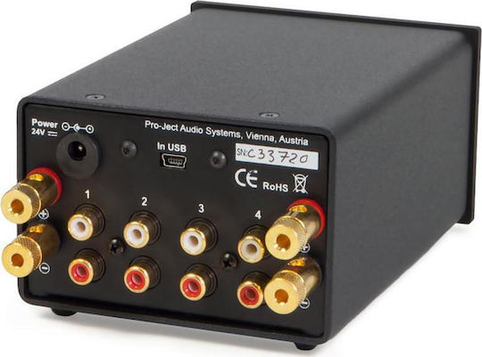 Pro-Ject Audio Stereo Box DS Integrat Amplificator Hi-Fi Stereo 60W/4Ω 40W/8Ω Silver