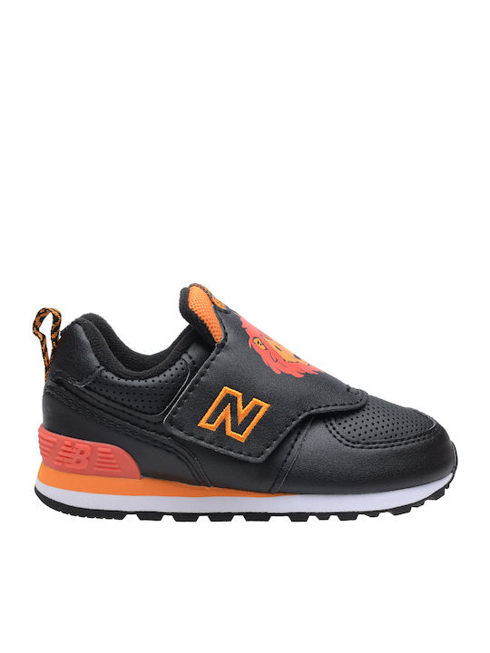 Kinder Sneakers mit Klettverschluss Schwarz