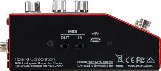 Boss Rhythm Loop Station RC-10R Πετάλι Effect Looper Ηλεκτρικής Κιθάρας και Ηλεκτρικού Μπάσου