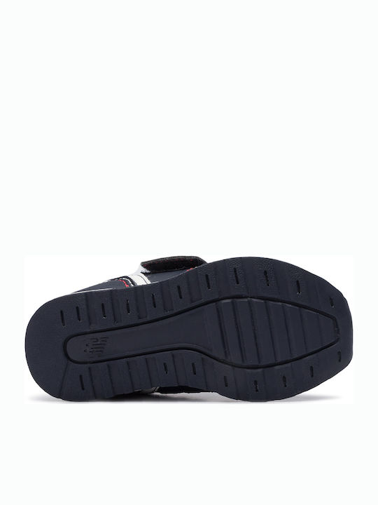 996 Kids Sneakers with Scratch Navy Blue
