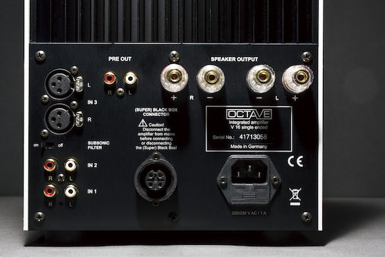 Octave V16 Single Ended Tub Integrat Amplificator Hi-Fi Stereo Negru