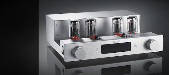 Octave V40 SE Λαμπάτος Ολοκληρωμένος Ενισχυτής Hi-Fi Stereo 40W/4Ω Ασημί