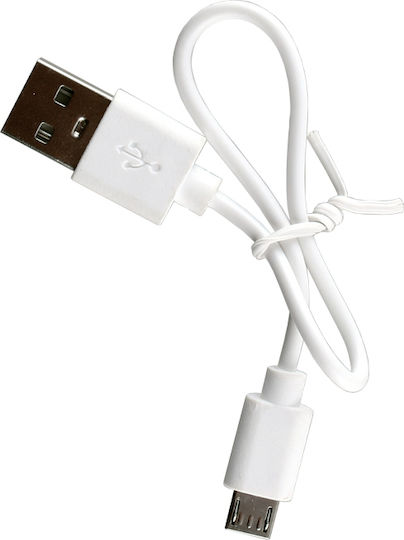 Volte-Tel Regular USB 2.0 to micro USB Cable Λευκό 0.22m (8242687)
