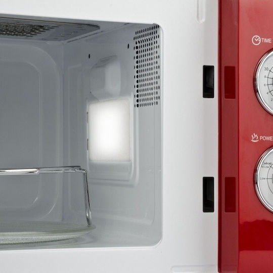Girmi FM-2102 Φούρνος Μικροκυμάτων με Grill 20lt Κόκκινος