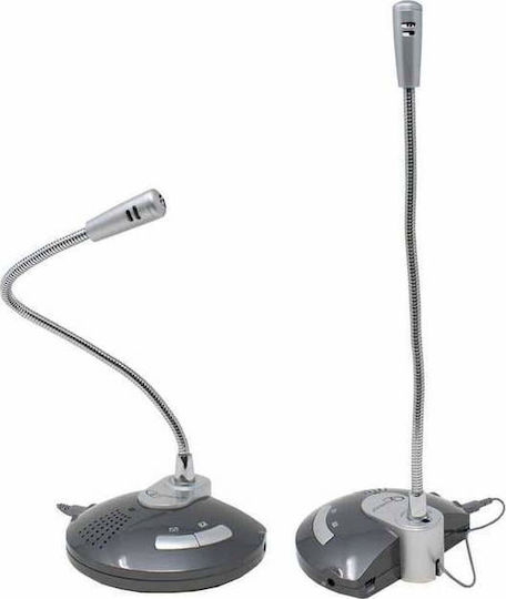 Gembird EMIC-ST Electret Μικρόφωνο USB Gooseneck