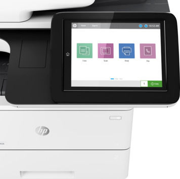 HP LaserJet Enterprise MFP M528f Alb-negru Multifuncțional cu WiFi și Mobile Print