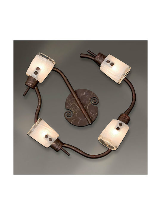 Home Lighting Antique Vintage Wall Lamp with Socket G9 Copper