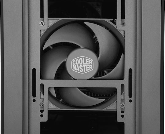CoolerMaster Silencio S400 TG Gaming Mini Tower Κουτί Υπολογιστή με Πλαϊνό Παράθυρο Μαύρο