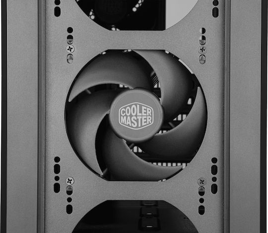 CoolerMaster Silencio S600 TG Геймърско бюро Midi Tower Компютърна кутия със страничен прозорец Черен