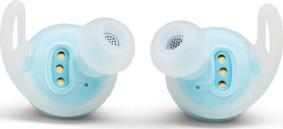 JBL Reflect Flow In-ear Bluetooth Handsfree Căști cu rezistență la transpirație și husă de încărcare Albastru