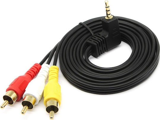 3.5mm male to Composite male 1.8m Cable (M2-0830)