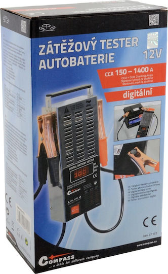 Compass 07172 Analogue Test de baterie cu cleme de crocodil