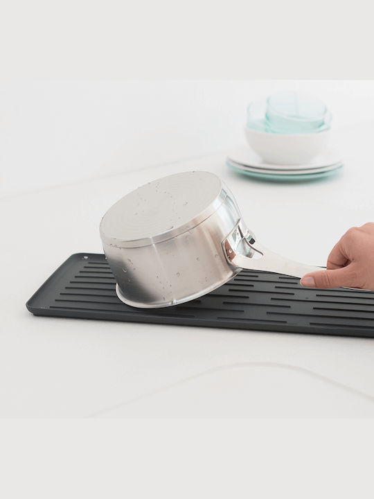 Brabantia Στραγγιστήρι Νεροχύτη Μεταλλικό Γκρι 46x20x20cm