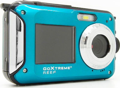 GoXtreme Reef Compact Φωτογραφική Μηχανή 8MP με Οθόνη 2.7" και Ανάλυση Video Full HD (1080p) Μπλε