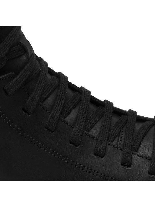 Brutus Leather Black Men's Boots Anatomical