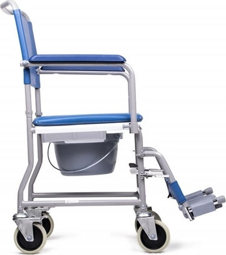 Moretti Shower Wheelchair Wheelchair Bathroom 45cm RC210-45 Light Blue