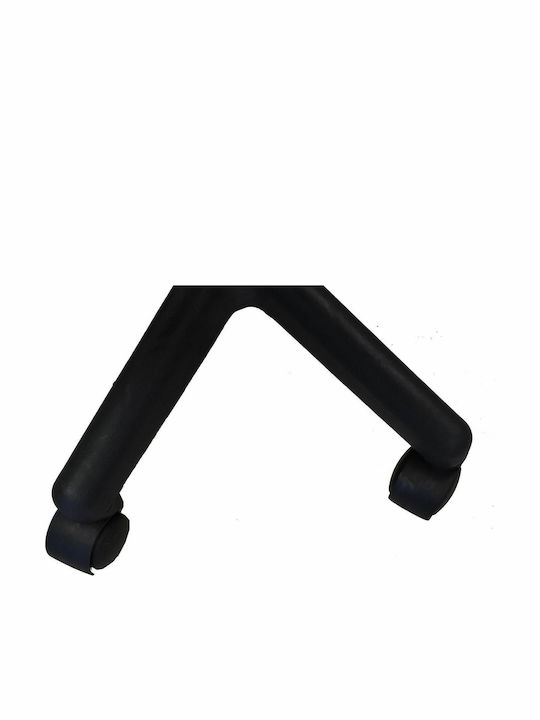 Aura Office Chair with Fixed Arms Black ArteLibre
