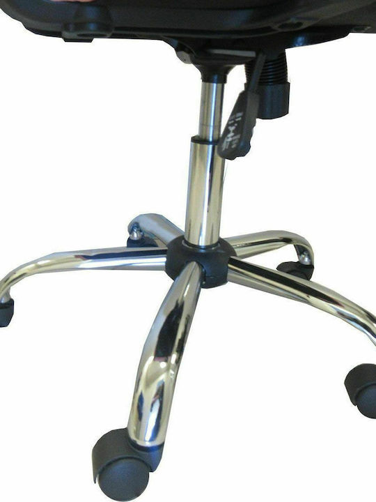 Alcyone Office Chair with Fixed Arms Black ArteLibre