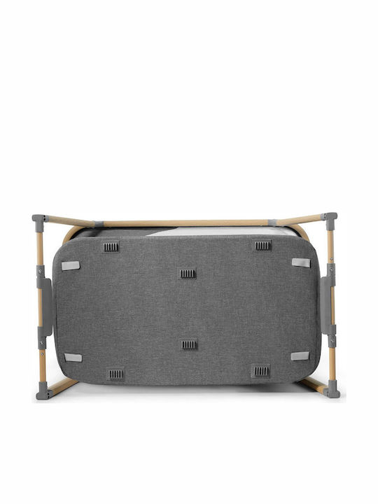 Kinderkraft Sofi 4 in 1 Playpen 2 Levels with Mattress Gray 107x63cm