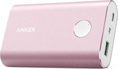 Anker PowerCore+ 10050mAh mit USB-A Anschluss Schnellaufladung 3.0 Silber