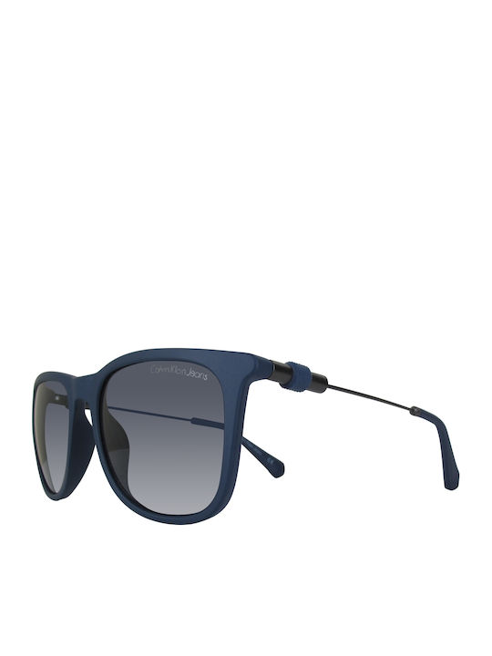 Calvin Klein Men's Sunglasses with Blue Frame and Blue Lens 0000991915-508