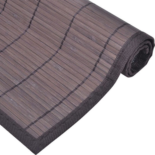 vidaXL Placemat Bamboo Brown 45x30cm 6pcs