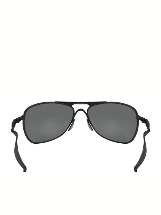 Oakley Crosshair Мъжки Слънчеви очила с Черен Рамка и Черен Поляризирани Огледална Леща OO4060-23
