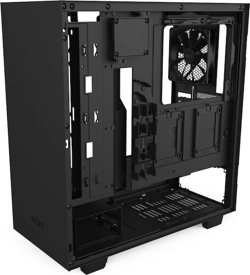 NZXT H510i Gaming Midi Tower Κουτί Υπολογιστή με Πλαϊνό Παράθυρο και RGB Φωτισμό Μαύρο
