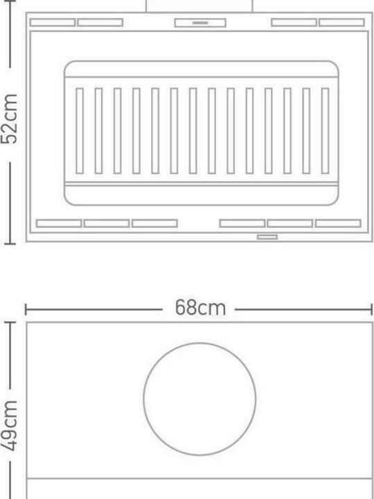 Warm WCA80 Kaminofen Kassette Holz Warmluft 14.2kW Gerade mit einer zu öffnenden Tür Geschlossenes Ausdehnungsgefäß Warm WCA80 Kaminofen Kassette Holz Warmluft 14.2kW Gerade mit einer zu öffnenden Tür Geschlossenes Ausdehnungsgefäß