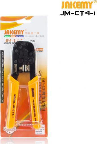 Jakemy Ethernet Internet Cable Crimping Plier RJ45 (Length 145mm)