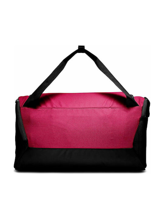 Nike Brasilia Γυναικεία Τσάντα Ώμου για Γυμναστήριο Ροζ