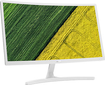 Acer ED242QR VA Curbat Monitor de jocuri 23.6" FHD 1920x1080 144Hz cu Timp de Răspuns 4ms GTG