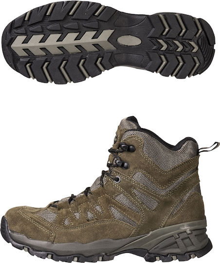 Mil-Tec Military Boots Suede Khaki 12824001