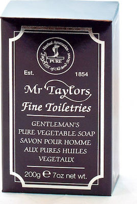 Taylor of Old Bond Street Mr Taylors Fine Toiletries Gentleman's Pure Vegetable Soap Soap Bar 200gr