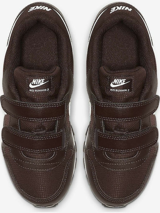 Md Runner 2 Pe Παιδικά Sneakers με Σκρατς Μπορντό