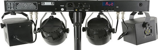 QTX Sound Φωτορυθμικό LED PAR Derby FX Bar RGB