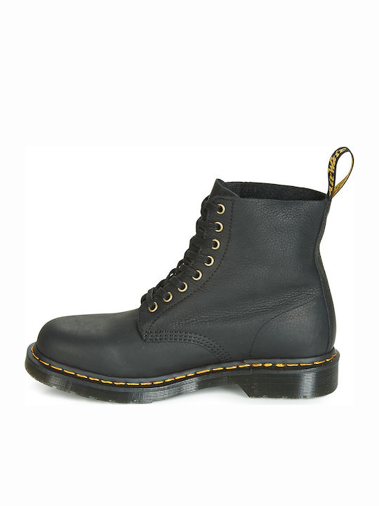 1460 Pascal Leather Black Boots