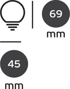 VK Lighting LED крушка 1.3W за фасунга E27 Зелен 120лм