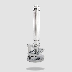 Muhle Chrome Plated Safety Βάση για Πινέλο Ξυρίσματος