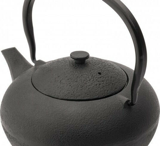 Bredemeijer Shanxi Teeset mit Tasse und Filter Gusseisen Schwarz 1000ml 3Stück