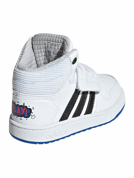 adidas Hoops Cloud White / Core Black / Blue
